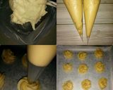 Foto langkah ke 3 dari resep Kue sus vla vanilla.