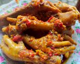 Foto langkah ke 5 dari resep Sambal ceker.