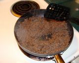 A picture of step 3 of taisen's beef stroganoff.