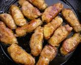 A picture of step 9 of Nagaimo Yam and Pork Teriyaki Rolls.