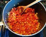 A picture of step 2 of Chorizo Pasta.