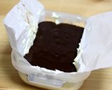 A picture of step 4 of Smooth Chocolate Truffle and Cheese Cubes.