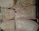 A picture of step 2 of Lamb and beef on Cuban bread.