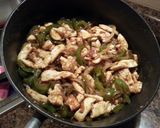 A picture of step 7 of Chicken Fajitas.