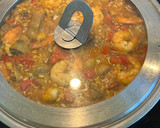 Foto del paso 4 de la receta: Arroz con alcachofas y gambas en sartén