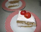 A picture of step 12 of Egg & Dairy-Free Decorated Cake.