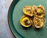 A picture of step 2 of Mushrooms tortelli.