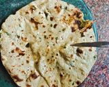 A picture of step 2 of Methi paratha.