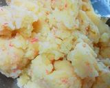 A picture of step 3 of Imitation Crab and Potato Balls.