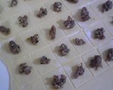 A picture of step 6 of Turkish Manti (Boiled Dumplings).