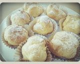 A picture of step 9 of Choux pastries - Puff Up Nicely, Prepared in the Microwave.
