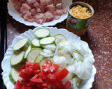 Foto del paso 3 de la receta: Tarta Integral de Pollo y Zucchini