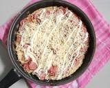 Pizza Nasi langkah memasak 3 foto