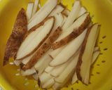 A picture of step 1 of Fresh Homemade French Fries-Husbands Recipe.