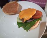 A picture of step 7 of Juicy burger.