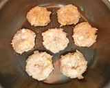 A picture of step 6 of Chicken and Burdock Root Tsukune Patties with Mustard and Ponzu.