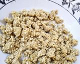 Une image de l'étape 1 de Crumble pèche 🍑 à la farine d'avoine.