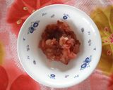 A picture of step 5 of Easy! Shiro-an (Sweet White Bean Paste) with Dried Fruits.