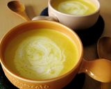 A picture of step 6 of Comforting Pumpkin (Kabocha Squash) Potage.