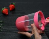 Foto langkah ke 3 dari resep Pop Ice Smoothies Tanpa Blender.