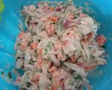 Gambar langkah 1 resipi Bakwan sayur.