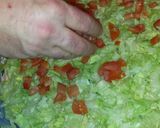 A picture of step 9 of The BEST taco dip ever.