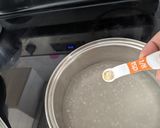 A picture of step 3 of Sabudana kheer.