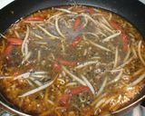 A picture of step 4 of Healthy Dandan Noodles with Cellophane Noodles and Black Sesame.