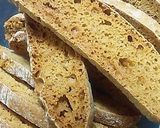 A picture of step 8 of Oil and Egg Free Chocolate Biscotti.
