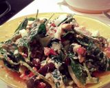 A picture of step 2 of Egg and Spinach Salad.