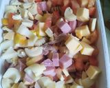 Foto del paso 3 de la receta: Ensalada de fideos con pollo y palmitos