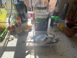 Dorada al horno con patata panadera