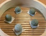 A picture of step 10 of Yomogi Manju.