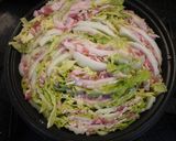 A picture of step 3 of Chinese Cabbage and Pork Belly Hot Pot To Chase Away A Cold.