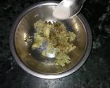 A picture of step 1 of Falahari Aalu Tikki Dahi Chaat.