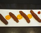 A picture of step 4 of Chicken kabab.