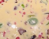 Une image de l'étape 4 de Quiche allégée sans pâte.