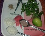 A picture of step 1 of Lemon mint ajwain juice.
