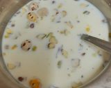 A picture of step 1 of Makhana Milk Loaded With Saffron & Dry Fruits (Vrat Special).