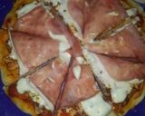 Foto del paso 8 de la receta: Pizza especial de pollo y jamón