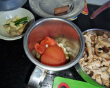 Indiai, gombás-zöldborsó curry (Matar Mushroom) recept fázis 2 fotója