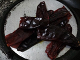 Enchiladas con mole rojo del istmo