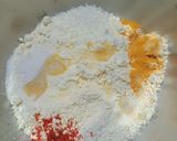 A picture of step 1 of Instant idli dhokla.