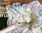 Hình bước làm 5 của món Sữa chua Hy Lạp mix kiwi hạt chia