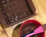 Une image de l'étape 1 de Gateau avec coque en chocolat.