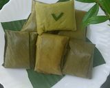 Foto langkah ke 7 dari resep Pais Pandan/Nagasari pandan.