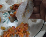 Foto del paso 1 de la receta: Camarones Momia rellenos de marlin, en freidora de aire o estufa