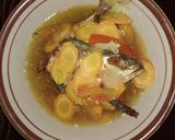 Foto langkah ke 6 dari resep Kembung asem kuah kuning.