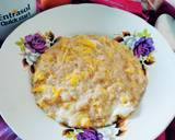 Bubur Oat Telur langkah memasak 4 foto
