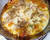 A picture of step 3 of Egg Bhurji (Indian-Style Scrambled Eggs).